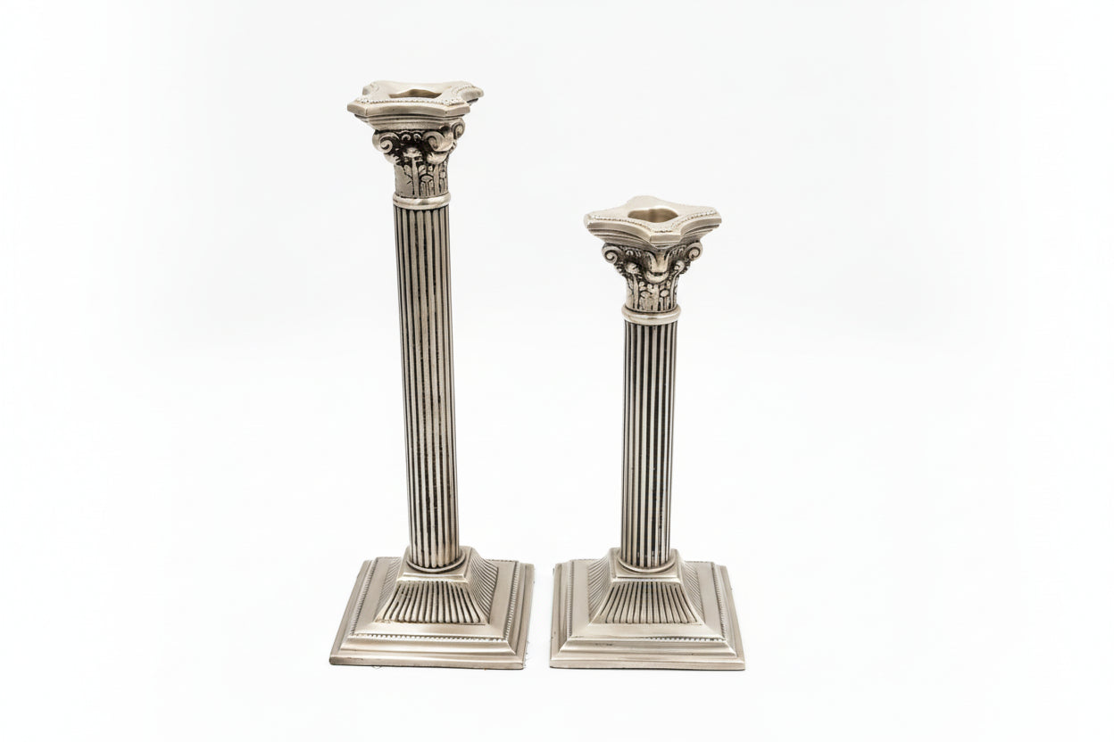 Antique Silver plated Candelabras