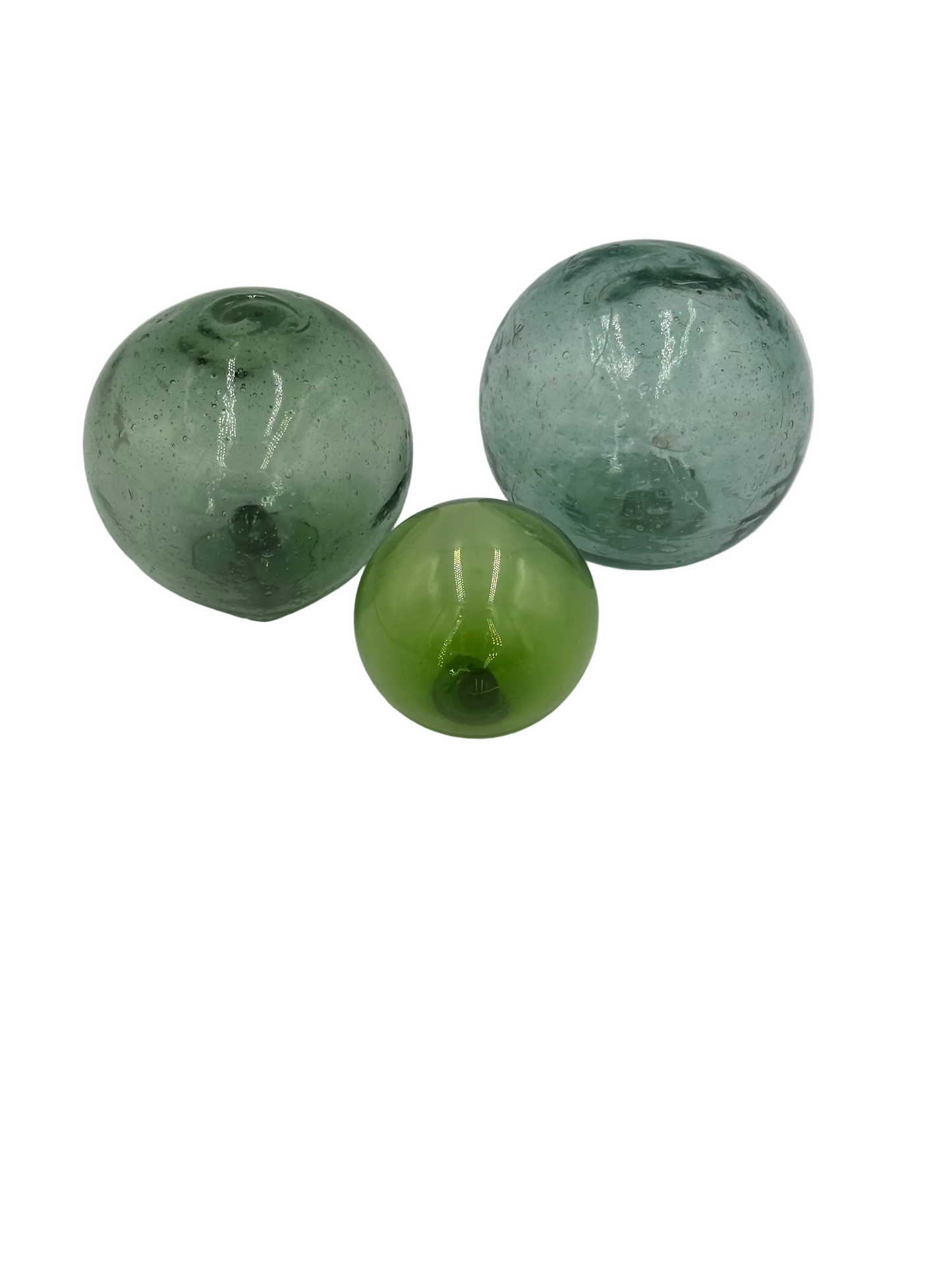 Vintage Japanese glass fishing floats