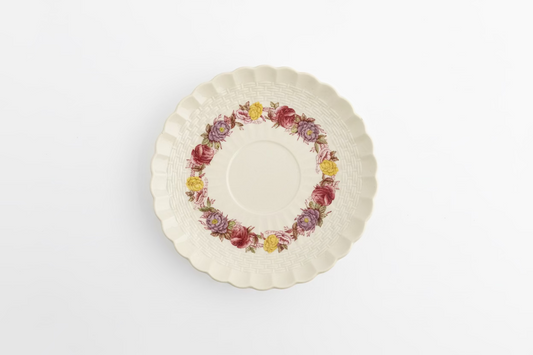 Copeland Spode English china plate Rose Briar design