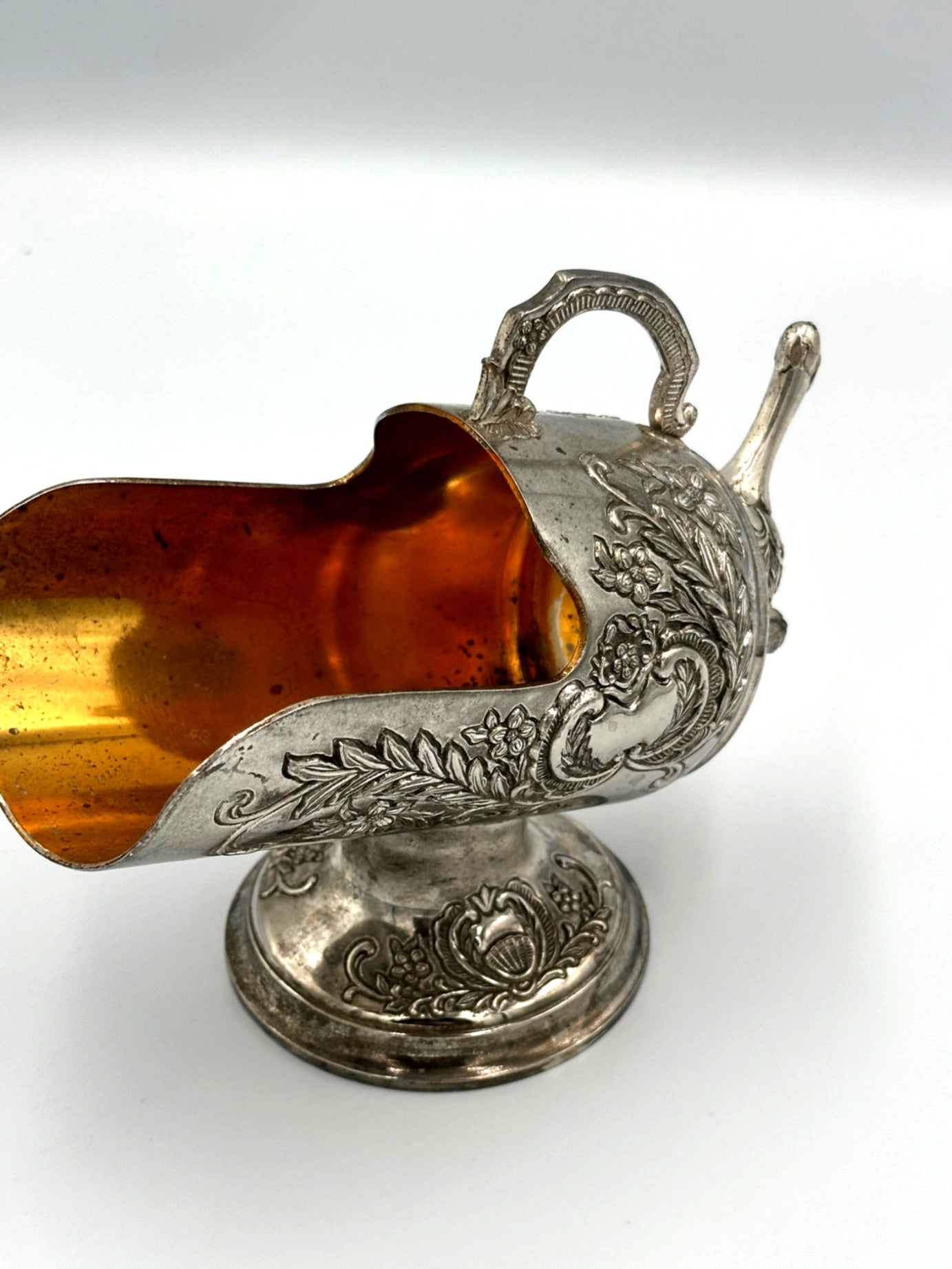 Vintage F.B. Rogers Silverplate Creamer / Sauce Server