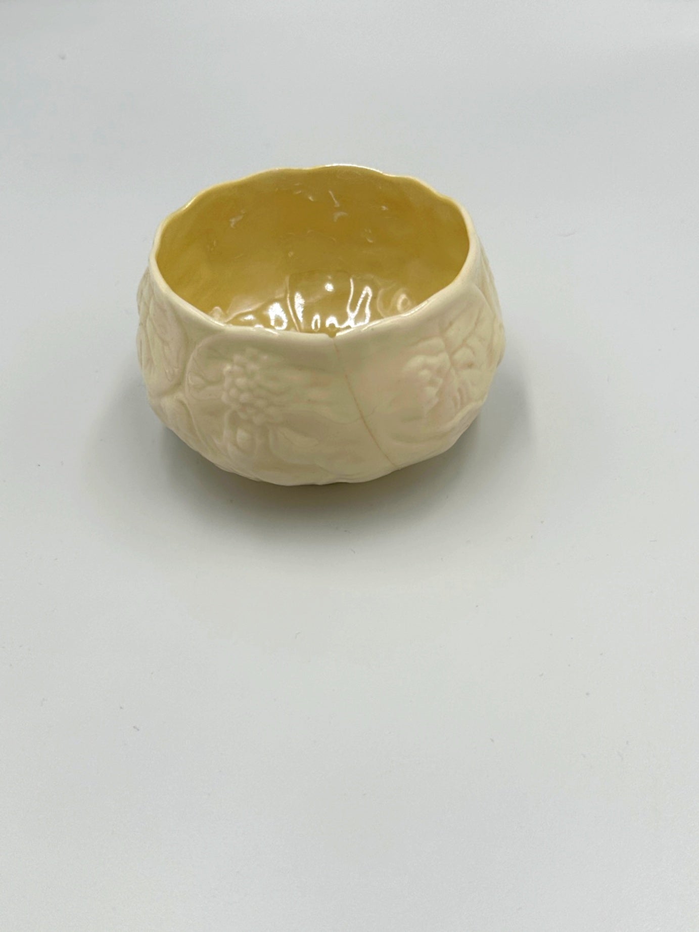 Vintage Belleek Ireland Creamer & Sugar Bowl Set